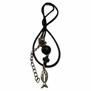 Christian Necklace With Cross and A Fish